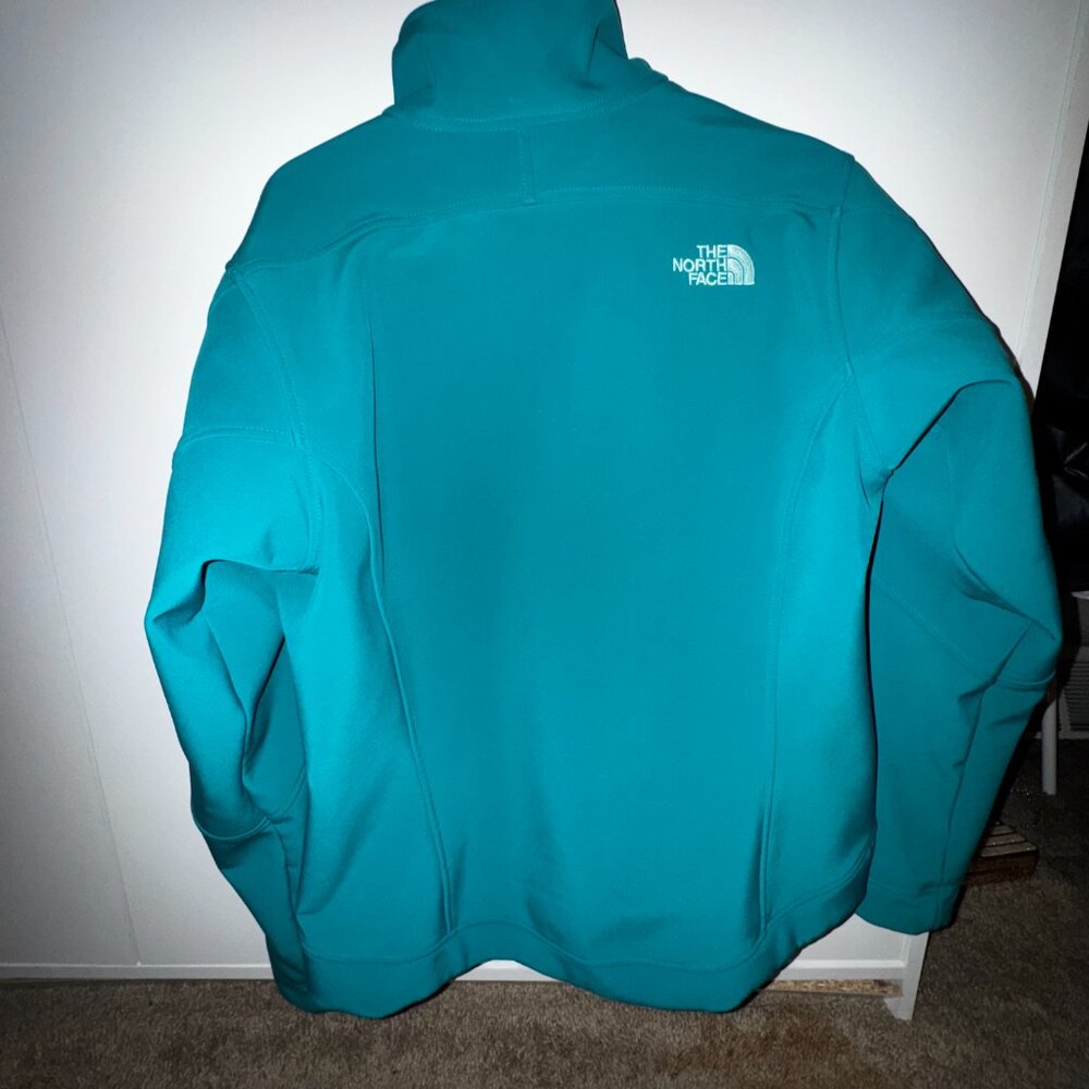 Northface Teal Softshell Jacket Apex Bionic Full … - image 5